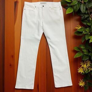 Joe's Jeans Classic Straight Leg White Denim 5 Pocket Jeans Men's Size 40W x 34L